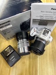 99% Panasonic LUMIX G5 double kit 14-42mm + 45-150mm