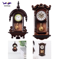 Simhoa 1:12 Roman clock Roman watch DIY Accessoire Play Mini pendulum clock vintage