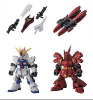 ＜全新> BANDAI MSE 扭蛋 MOBILE SUIT ENSEMBLE 福岡 特別版 FUKUOKA RX-93ff Nu gundam MSN-04FF Sazabi 沙薩比 (重裝重奏 高