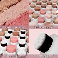 QIC บลัชออนกันน้ำ]2in1 บลัชออน คอนทัวร์ ปัดแก้มเนื้อแมตต์ ติดทนนานพร้อมแปรงปัด