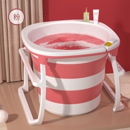 [Ready Stock]Adult Foldable Bathtub Children Portable Tub Folding Bathing Plastic Portable Small Bathtub HDB Tub