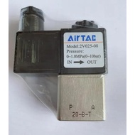 Hi-Q Air Solenoid Valves 2V025-06 2V025-08  0-10bar 2 Position 2 Port Pneumatic Control Valve