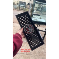 Rain filter tray + mica fecal separator for aquarium filter tank