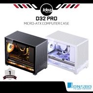 JONSBO D32 PRO | BLACK / WHITE | MICRO-ATX COMPUTER CASE