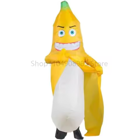 Banana inflatable costume funny event costume party props walking inflatable banana party atmosphere