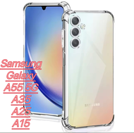 [ส่งจากไทย] เคสใส เคสกันกระแทก Case Samsung Galaxy A55 5G / A35 / A25 / A15