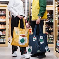 Starbucks Reusable Eco Foldable Shopping Bag Loqi