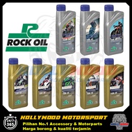 MINYAK HITAM ROCK OIL SEMI FULLY SYNTHETIC 4'RACING GUARDIAN PLUS 10W30 10W40 10W50 10W60 15W50