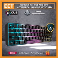 Corsair K65 RGB Mini 60% Mechanical Gaming Keyboard - Cherry MX Speed Switch (CH-9194014-NA)