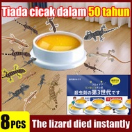 Lizard Killer Bait Ubat Cicak paling berkesan 8pcs/box lizard trap Umpan Gel Cicak Lizard Gecko Inse