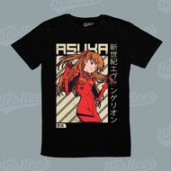 Adult Men Japanese Anime Manga Evangelion Asuka Cool T-Shirt