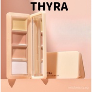 THYRA Four-Color Combination Concealer Palette Covers Tear Troughs, Nasolabial Folds, Dark Circles, 