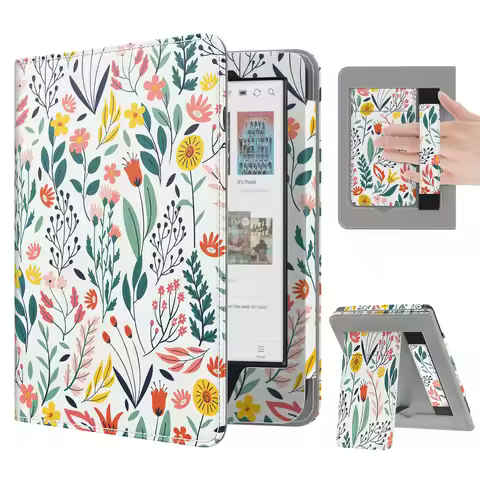 Case for 6"Kobo Clara BW/Clara Colour/Clara 2E,Slim PU Shell Cover Case with Auto-Wake/Sleep for Kob