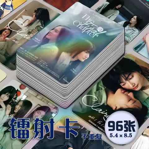 ClaireBell MablePangjie Small Card Peripheral Magazine Stills Laser Card Postcards Set Mable Siriwal