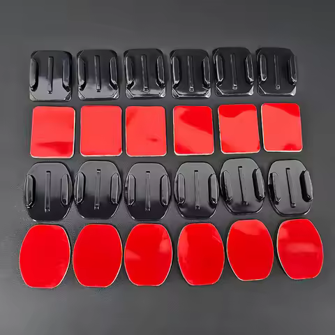Sticker Base Kit For GoPro Helmet Double-sided Adhesive Sticker Mount Fixed Base For GoPro Hero 13 1