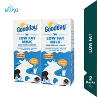 Goodday UHT Low Fat Milk (2 x 1L) [Exp:22/8/2023]