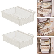 [mextnhx] under-shelf Basket, Pull-out Cupboard Basket, Cupboard Organizer, Hanging Baskets for Hous