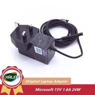 15V 1.6A 24W  Genuine AC Adapter for Microsoft Surface GO/ Book / Pro4 M3 Portable 1824 1736 1735 La