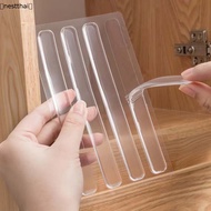 Transparent Anti-Collision Strip Long No Drilling Or Marking Silicone Anti-Fall Door Sticker Silent 