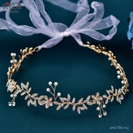 Urapan Bridal Wedding Photography Alloy Bridesmaid Accessories HP89 Flower Headband Photo Studio Hea