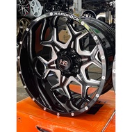 SET*Original* HARDROCK OFFROAD H507 20x12jj 6H139.7 ET-44 Gloss Black Milling