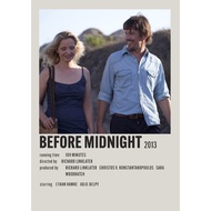 【READY STOCK】Poster Movie BEFORE MIDNIGHT for room/wall/gift/barber