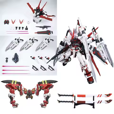 Original GUNDAM Anime MBF-P02 Spot EW1/100 MG HIRM Red Alien Flying Backpack King of Swords Red Drag