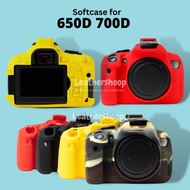 Softcase for Canon Eos 650D 700D Case Rubber Cover