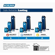 ✿ □ ❏ ♞SCHLAGE DEADBOLT TD60V 630 SINGLE SATIN STAINLESS