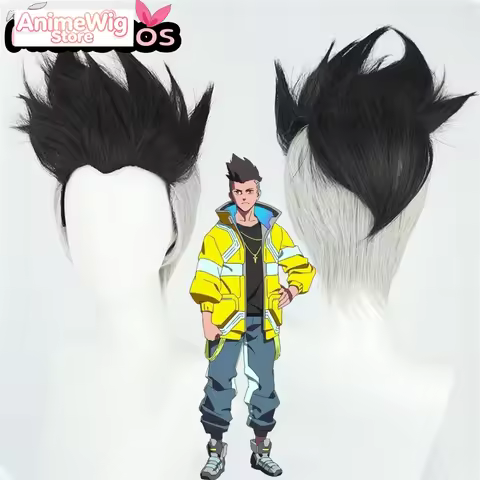David Martinez Cosplay Wig MiukoCosplay Anime Cyberpunk: Edgerunners Cosplay