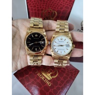 PROKING Men Watch Gold with Date Jam Lelaki