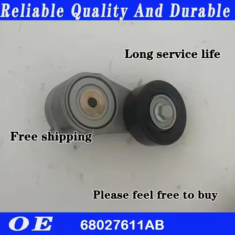 High quality Belt Tensioner 68027611AB For Dodge Nitro KA Jeep Wrangler JK Liberty KK 2.8CRD 6802761