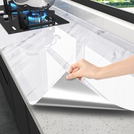 [in stock] Kitchen oil-proof stickers, waterproof self-adhesive wallpaper, stove top protection mat,