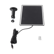 [STC1] 10W Solar Panel for Security Camera 5V Micro-USB Port Charger with IP65 Waterproof / 9.84ft C