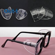 [Out-t] 1 Pair New Safety Glasses Protective Covers for Eyewear Goggles Side New