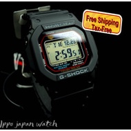 JDM WATCH ★ CASIO G-Shock GW-M5610U-1JF GW-M5610U-1 Tali Resin Kuarza Jepun 20 ATM Kalis Air《Y》