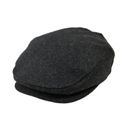 Dark grey premium vintage ivy cap wool cap