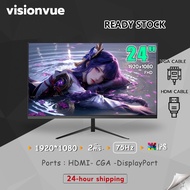 Monitor PC 27Inch Curved Monitor Gaming 75HZ Wiht 24Inch  VGA HDMI Lcd Monitor FHD 144HZ Display Scr