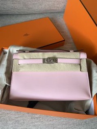 Hermes mini Kelly 1 代3Q 櫻花粉 Swift k/2026