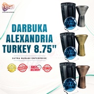 DARBUKA ALEXANDRIA ORIGINAL BUATAN MESIR 8.75"