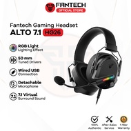 Fantech Alto 7.1 HG26 Gaming Headset | 7.1 Virtual Surround Sound | Detachable Mic | RGB Lighting