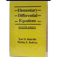Elementary Differential Equation 7th edition