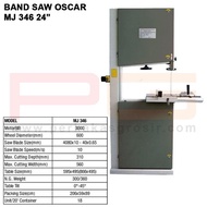 Band Saw Oscar Mj 346 24 Inch Mesin Gergaji Kayu Oscar Mj346 24Inch