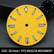 JIYAN2866 Aluminum alloy Watch Dial Face Colorful Luminous Watch Movement Dial Easy Direct Install 2