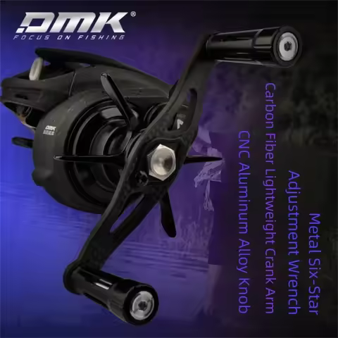 DMK 26 New Silver Feather Elite DA60 ELITE XG Baitcasting Reel