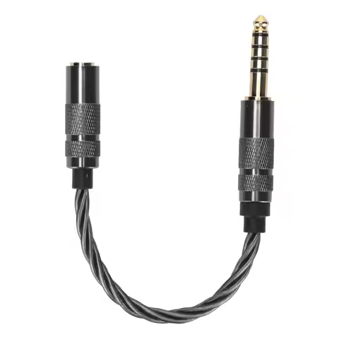 4.4mm Balanced Male to 3.5mm Stereo Female Adapter Cable for NW‑ZX507 DMP‑Z1 NW‑ZX300A NW‑WM1Z 4.4mm
