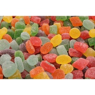 *Viral* Halal Malaysia Soft Fruit Sour Gummy Gummy Geometry 块状软糖