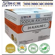 24 Alkaline C Sodium Ascorbate Vitamin C (100% Original)