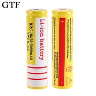 GTF 2pcs/lot 18650 Battery 3.7V 5000mAh Li-ion Rechargeable Battery for Led Flashlight 18650 battery