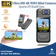 Ultra HD 4K WiFi Mini Camera Portable Digital Video Recorder Body Cam Infrared Night Vision Sports